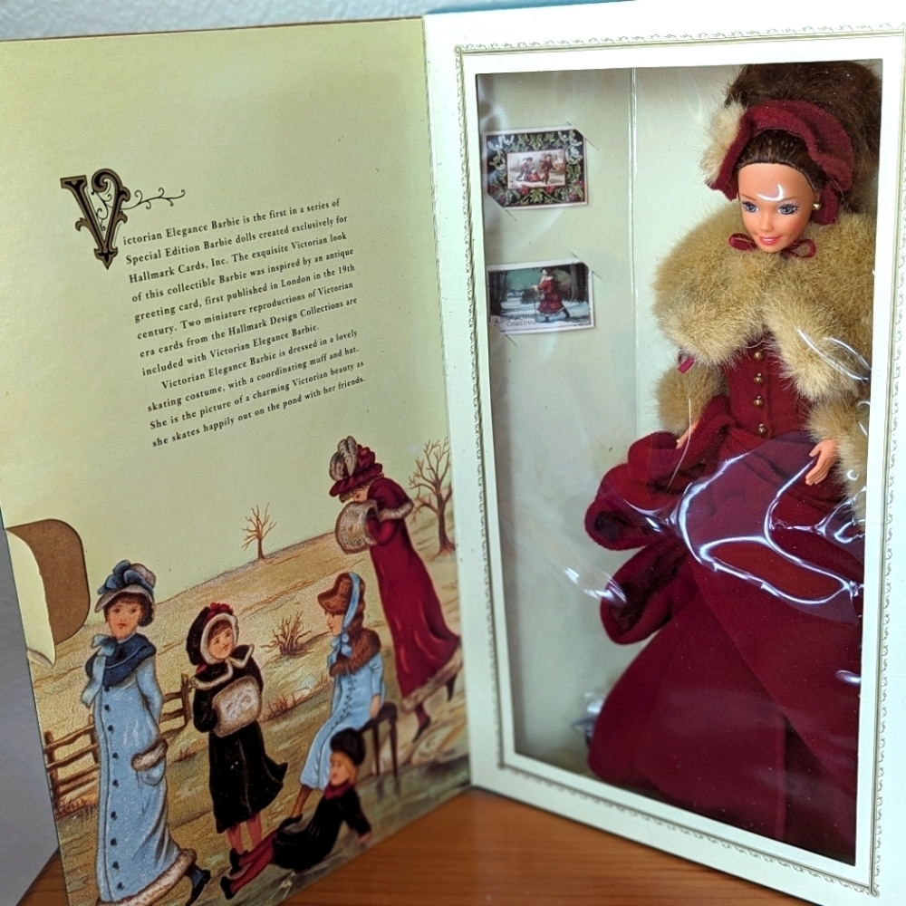 1994 Victorian Elegance Barbie has  Never been out of vintage box